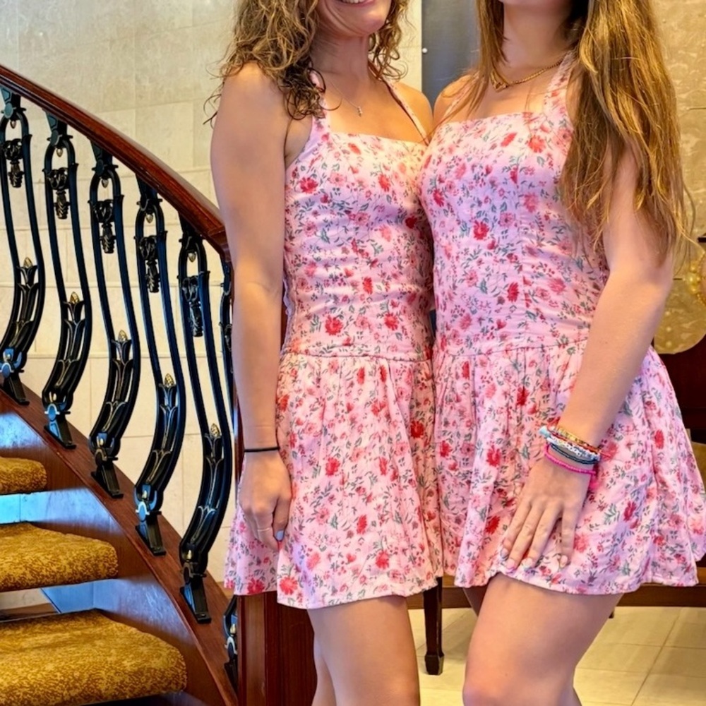 Hollister Pink Floral Dress